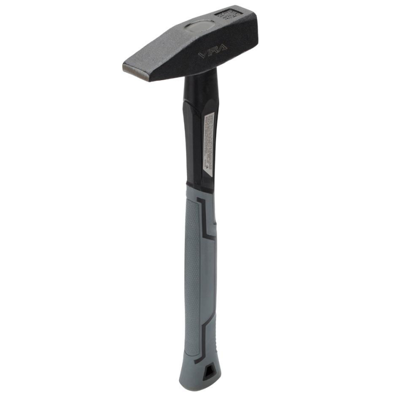 Молоток слесарный 800 г фибергласовая ручка VIRA RAGE 903008 - фото 3