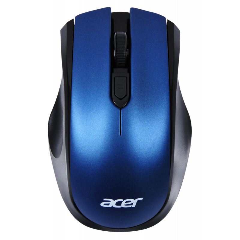 Мышь компьютерная Acer OMR031, черно-синий - фото 1