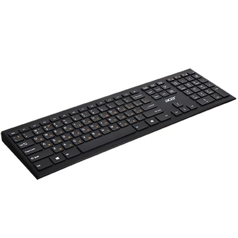Клавиатура Acer OKR010 Wireless, черный - фото 8
