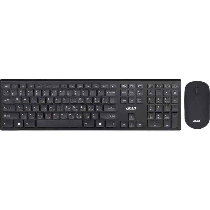 Набор клавиатура+мышь Acer OKR030 Wireless, черный - фото 1