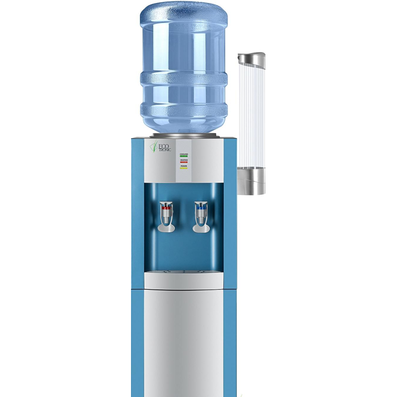 Кулер для воды напольный Ecotronic H1-LF c холодильником - фото 2