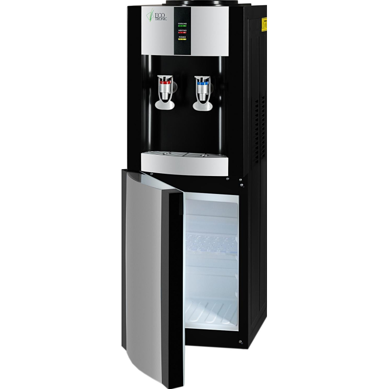 Кулер для воды напольный Ecotronic H1-LF Black c холодильником - фото 5