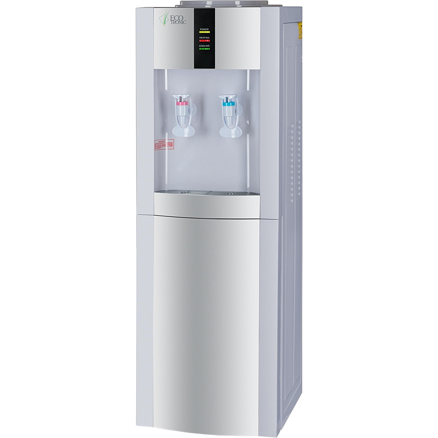 Кулер для воды напольный Ecotronic H1-LF White с холодильником - фото 2