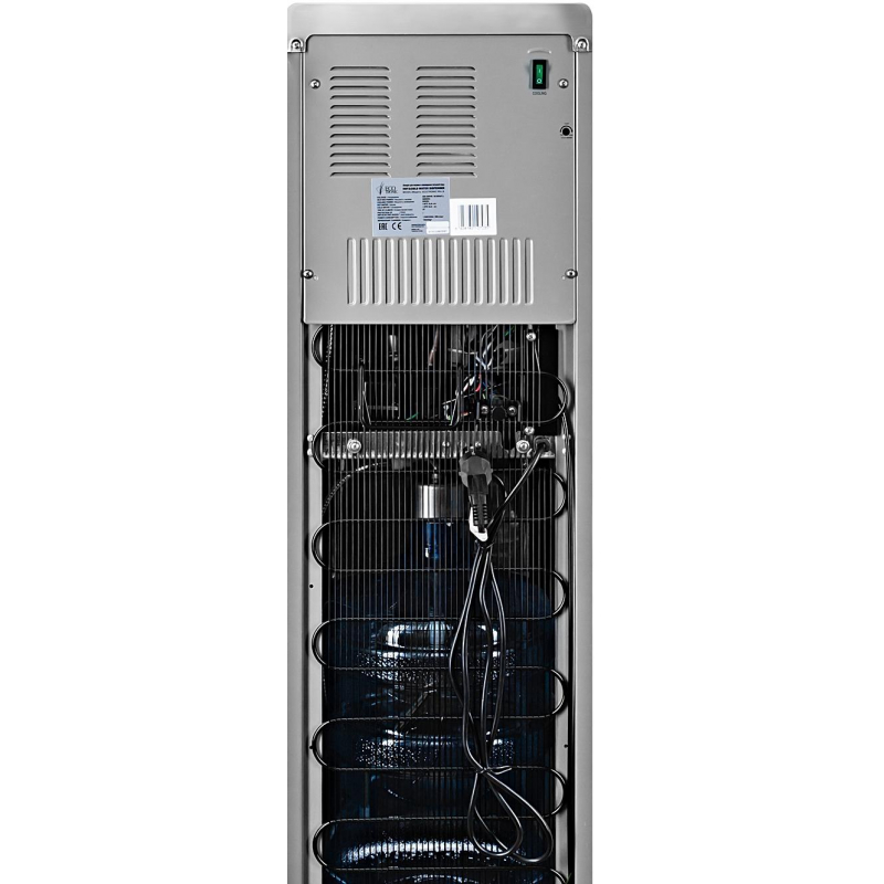 Кулер для воды с нижней загрузкой бутыли Ecotronic P9-LX silver - фото 9