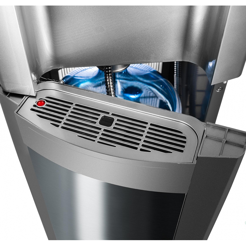 Кулер для воды с нижней загрузкой бутыли Ecotronic P9-LX silver - фото 13