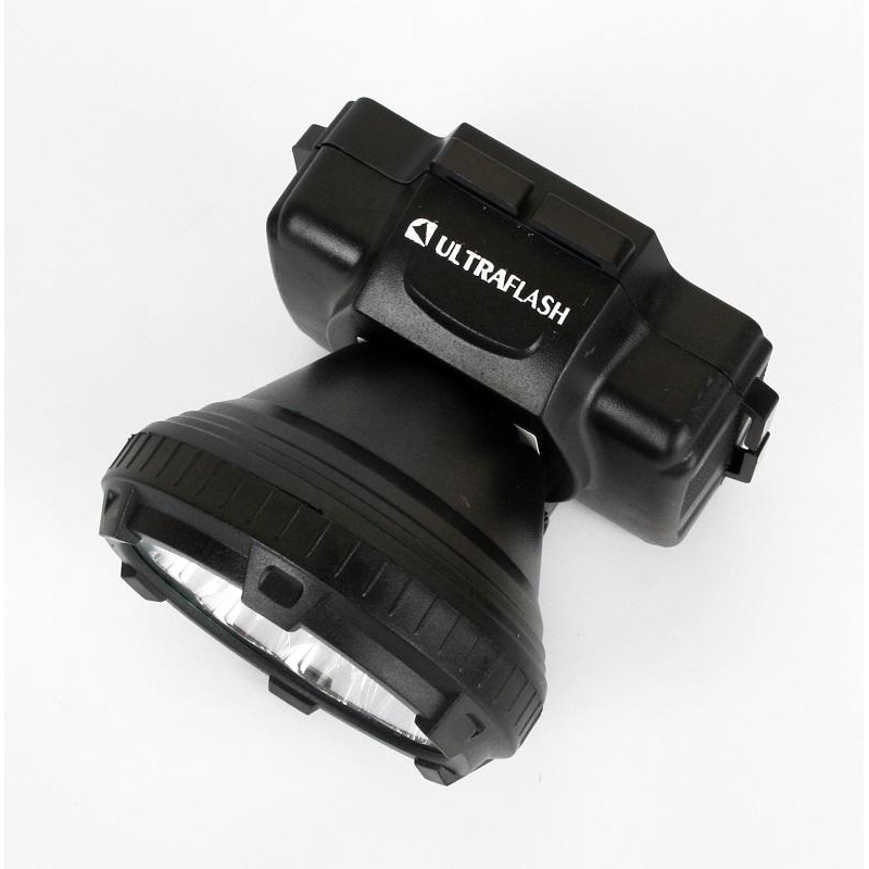 Фонарь налобный Ultraflash 9LED 33Лм,акк220,0,5Ач, - фото 9