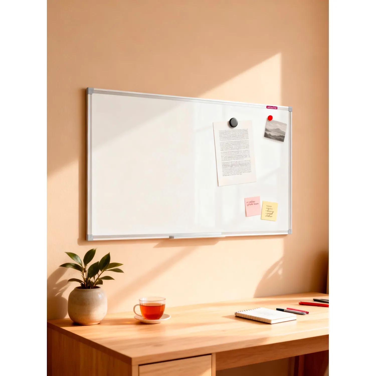 Доска магнитно-маркерная 60х90 Attache лак, алюмин.рама - фото 12