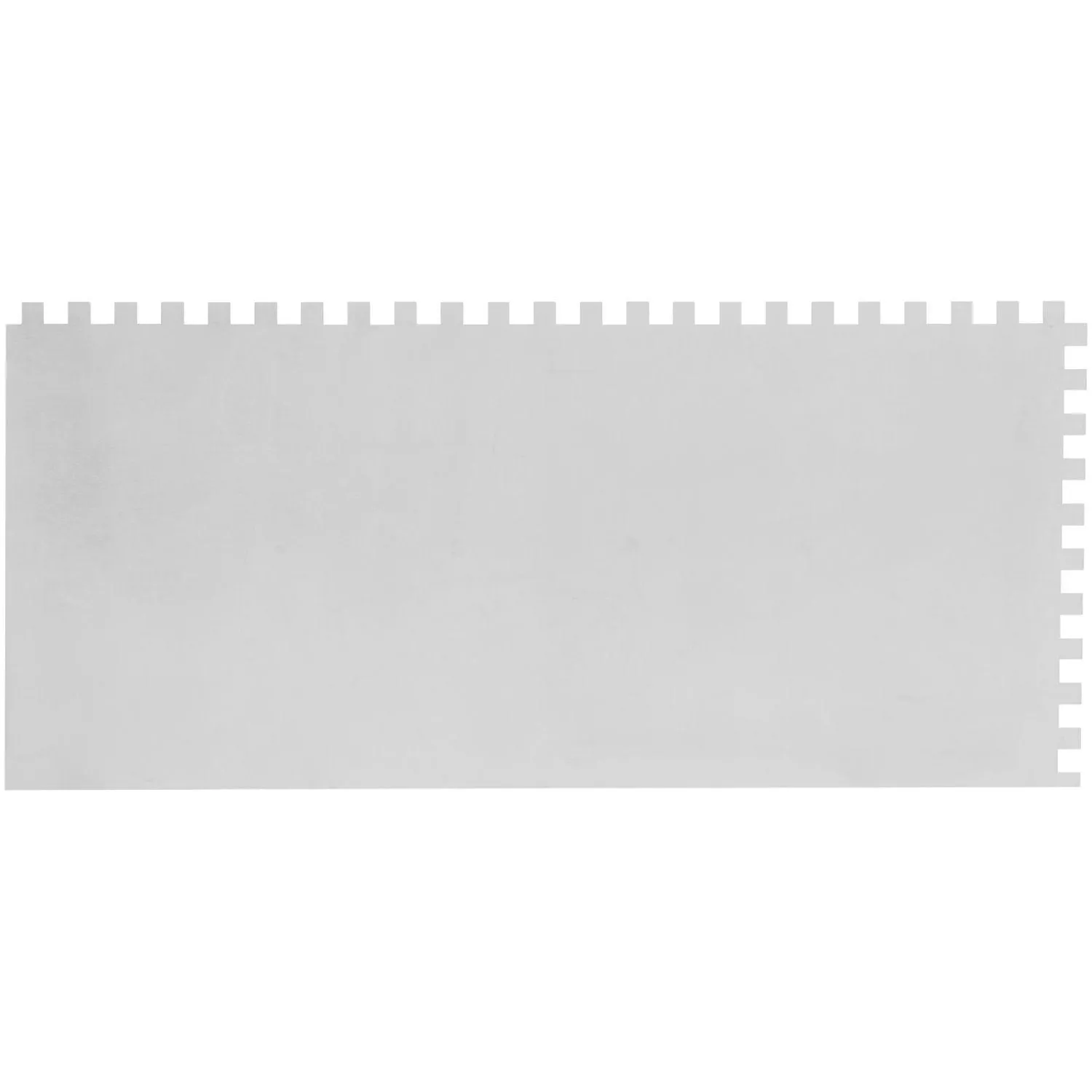 Гладилка стальная 280х130 мм зуб 6х6 пластмассовая ручка Matrix 86775 - фото 4