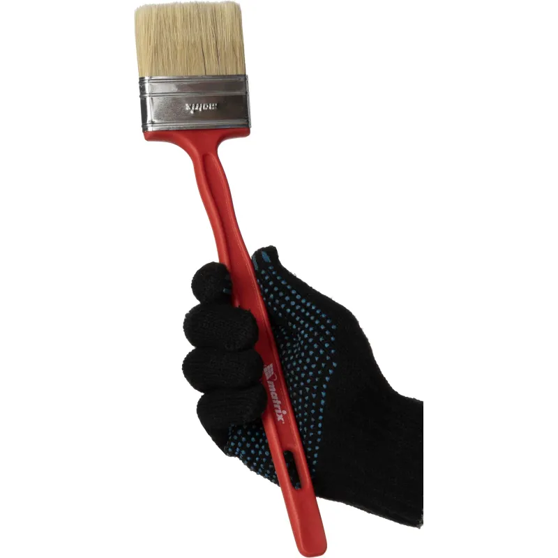 Кисть радиаторная 70 мм (2,75) натур. щетина пластик. ручка Matrix 83359 - фото 6