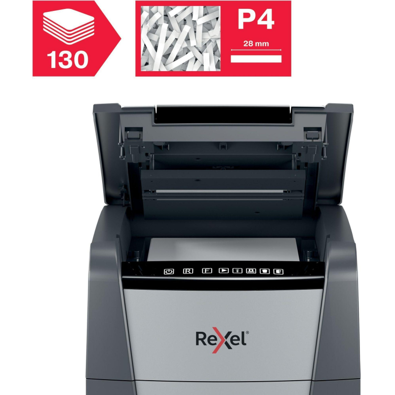 Шредер (уничтожитель) Rexel Optimum AutoFeed+ 130X 4ур.секр.,130лист,44л - фото 6