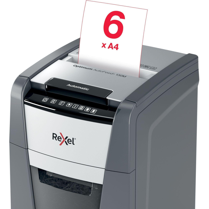 Шредер (уничтожитель) Rexel Optimum AutoFeed+ 130M 5ур.секр.,130лист,44л - фото 8