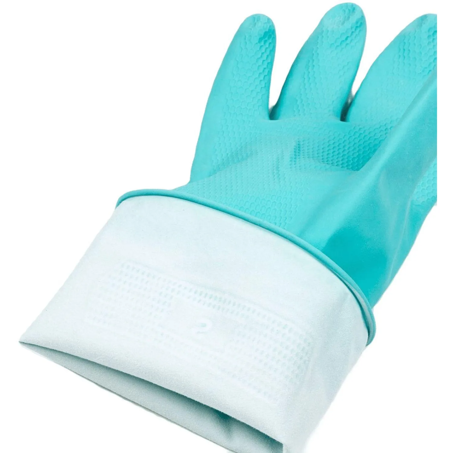 Перчатки резиновые Paclan Practi Extra Dry 407351 р.L - фото 4