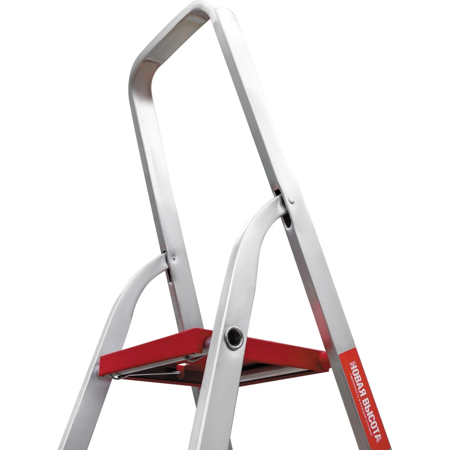 Стремянка алюминиевая усиленная 225 кг 3 ступени, Новая Высота  3110103 Стремянка алюминиевая усиленная 225 кг 3 ступени, Новая Высота  3110103 - фото 11