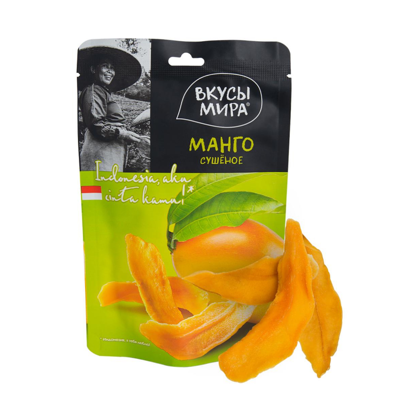 Манго сушеное Вкусы мира , 80г - фото 1