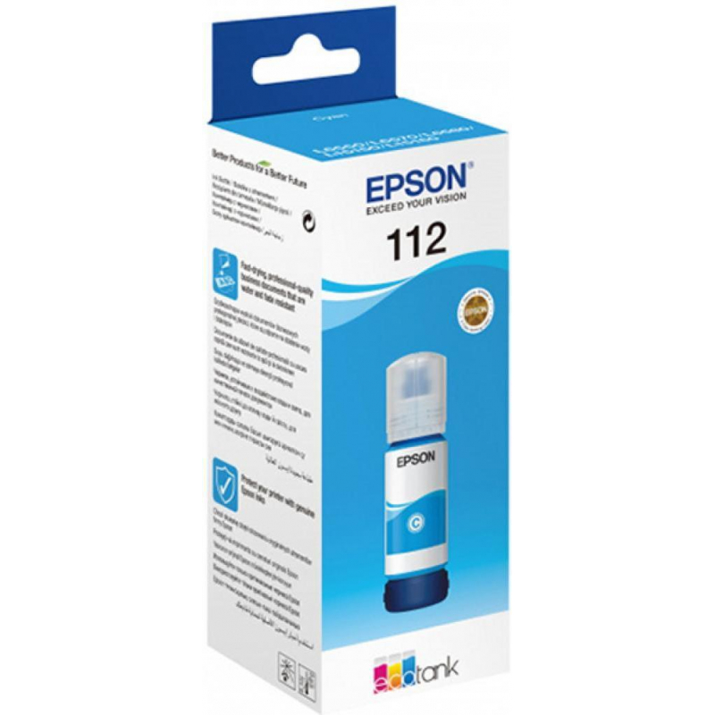 Чернила Epson T06C24A C13T06C24A голубой для L15150/L15160 - фото 1