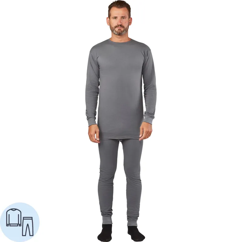 Белье нательное трикотаж летнее цв.серый (р.56-58)р.182-188 - фото 1