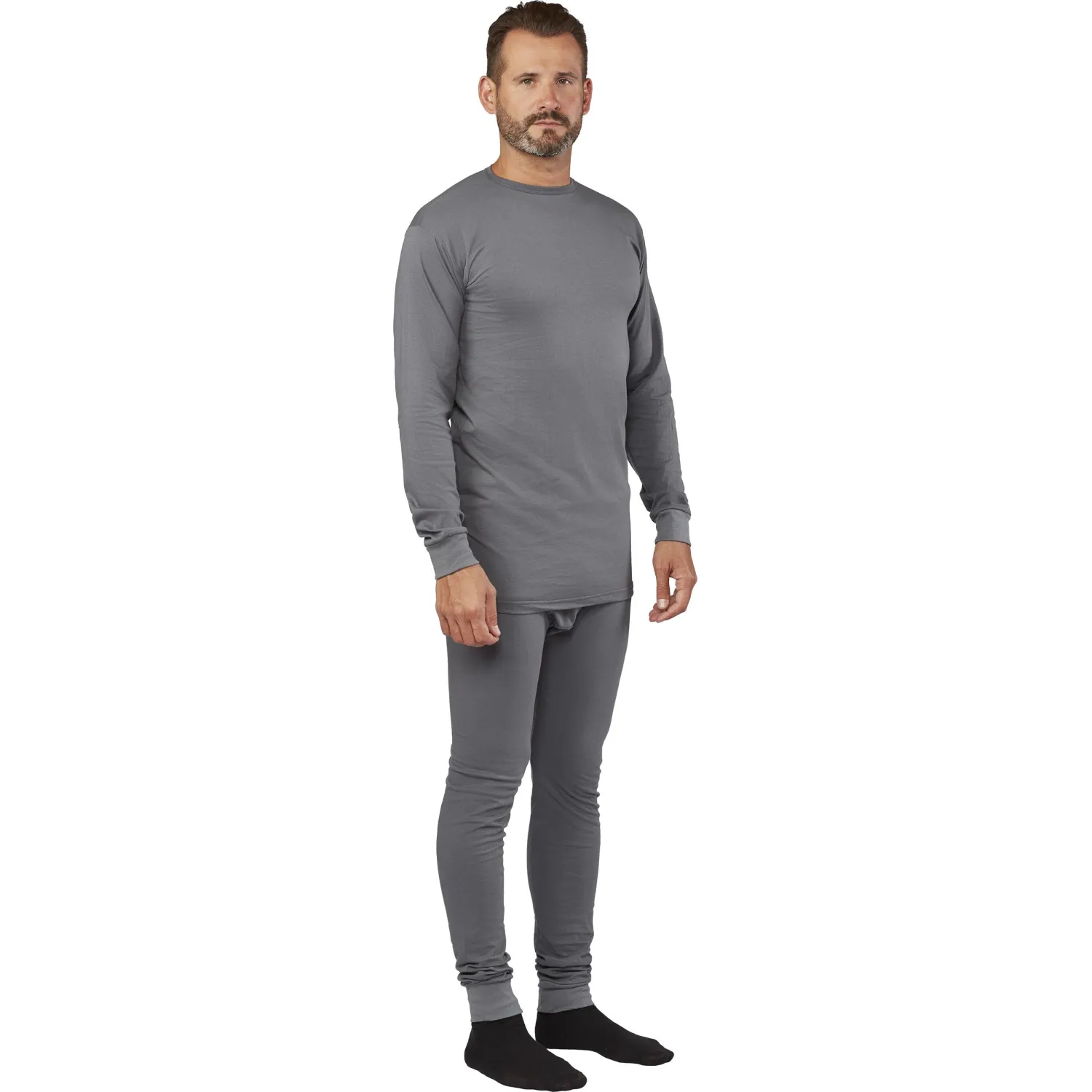 Белье нательное трикотаж летнее цв.серый (р.56-58)р.182-188 - фото 4