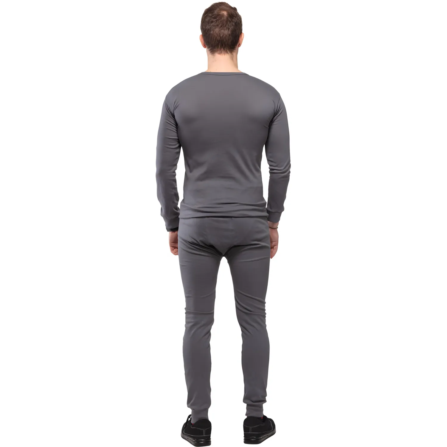 Белье нательное трикотаж зимнее цв.серый (р.60-62)р.170-176 Белье нательное трикотаж зимнее цв.серый (р.60-62)р.170-176 - фото 2