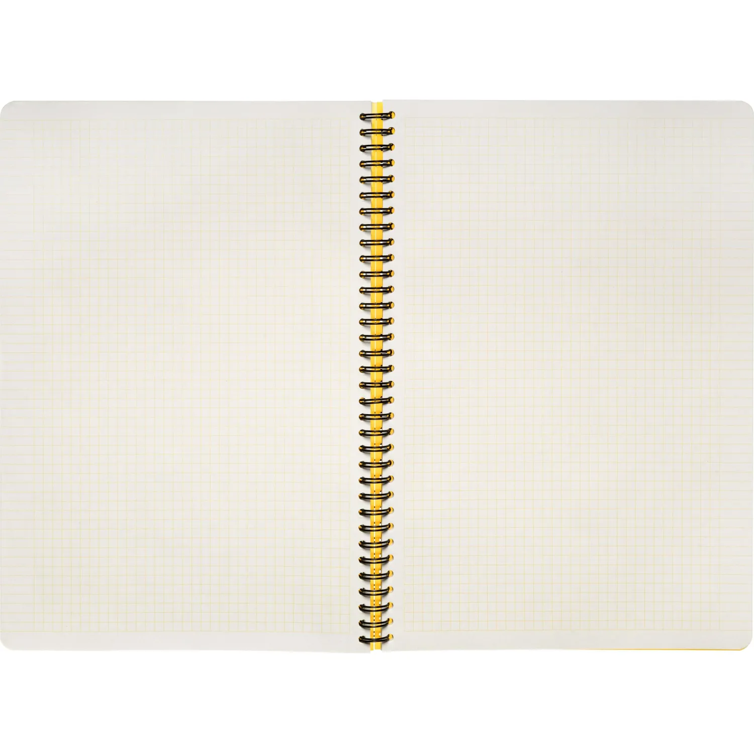 Бизнес-тетрадь А4,96л,кл,спир,пластик,тон.бл. Attache Bright colours Желтый - фото 6