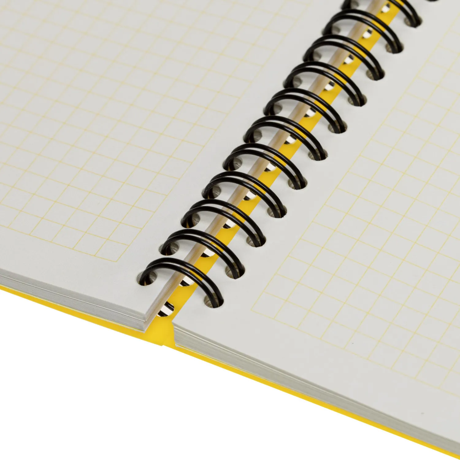 Бизнес-тетрадь А4,96л,кл,спир,пластик,тон.бл. Attache Bright colours Желтый - фото 7