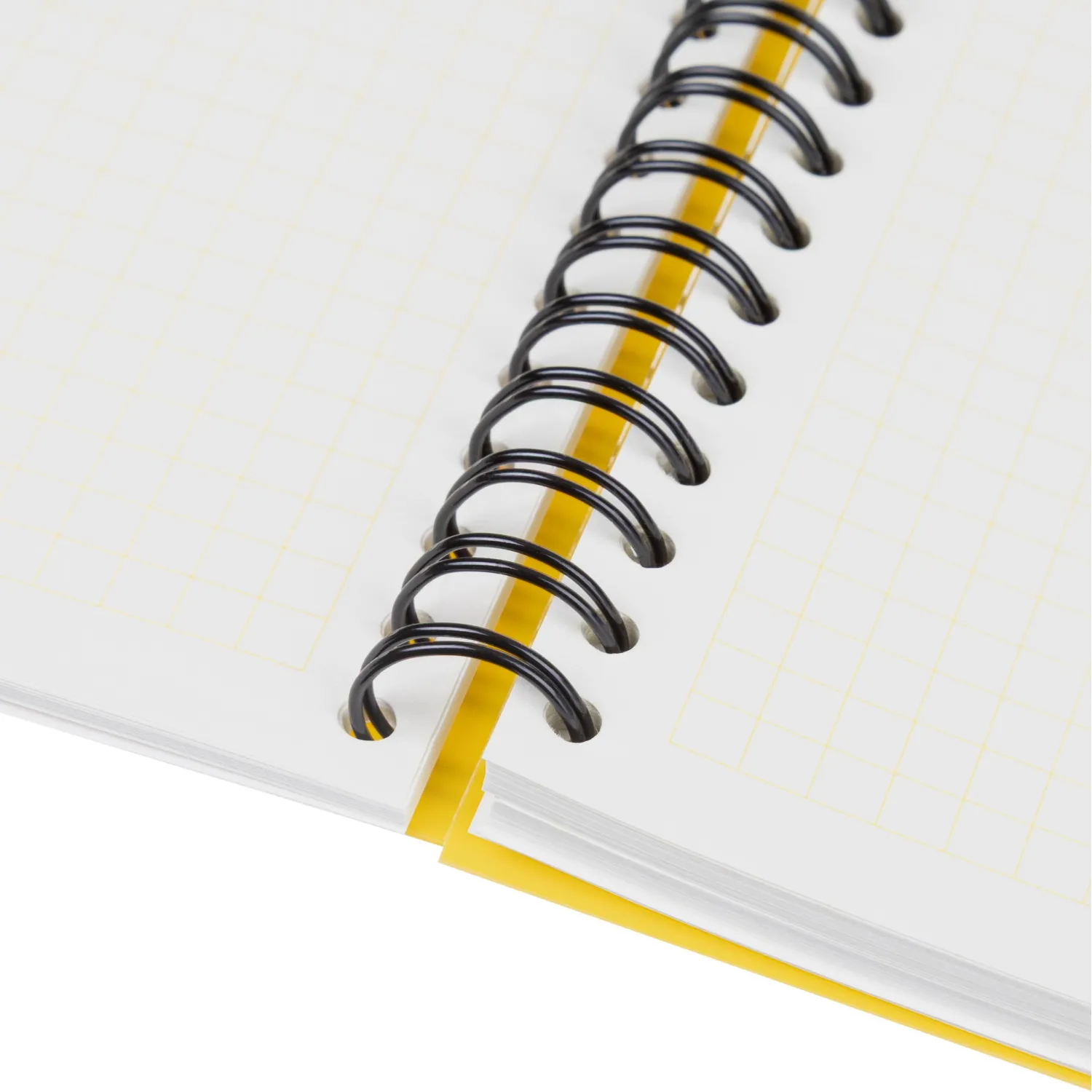 Бизнес-тетрадь А5,96л,кл,спир,пластик,тон.бл. Attache Bright colours Желтый - фото 8