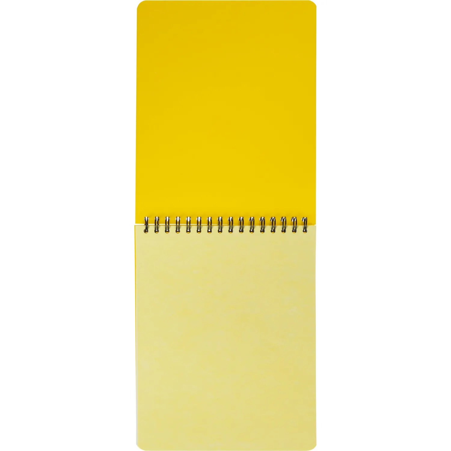 Блокнот А5,60л,кл,спир,пласт.обл,тонир.бл. Attache Bright colours Желтый - фото 5