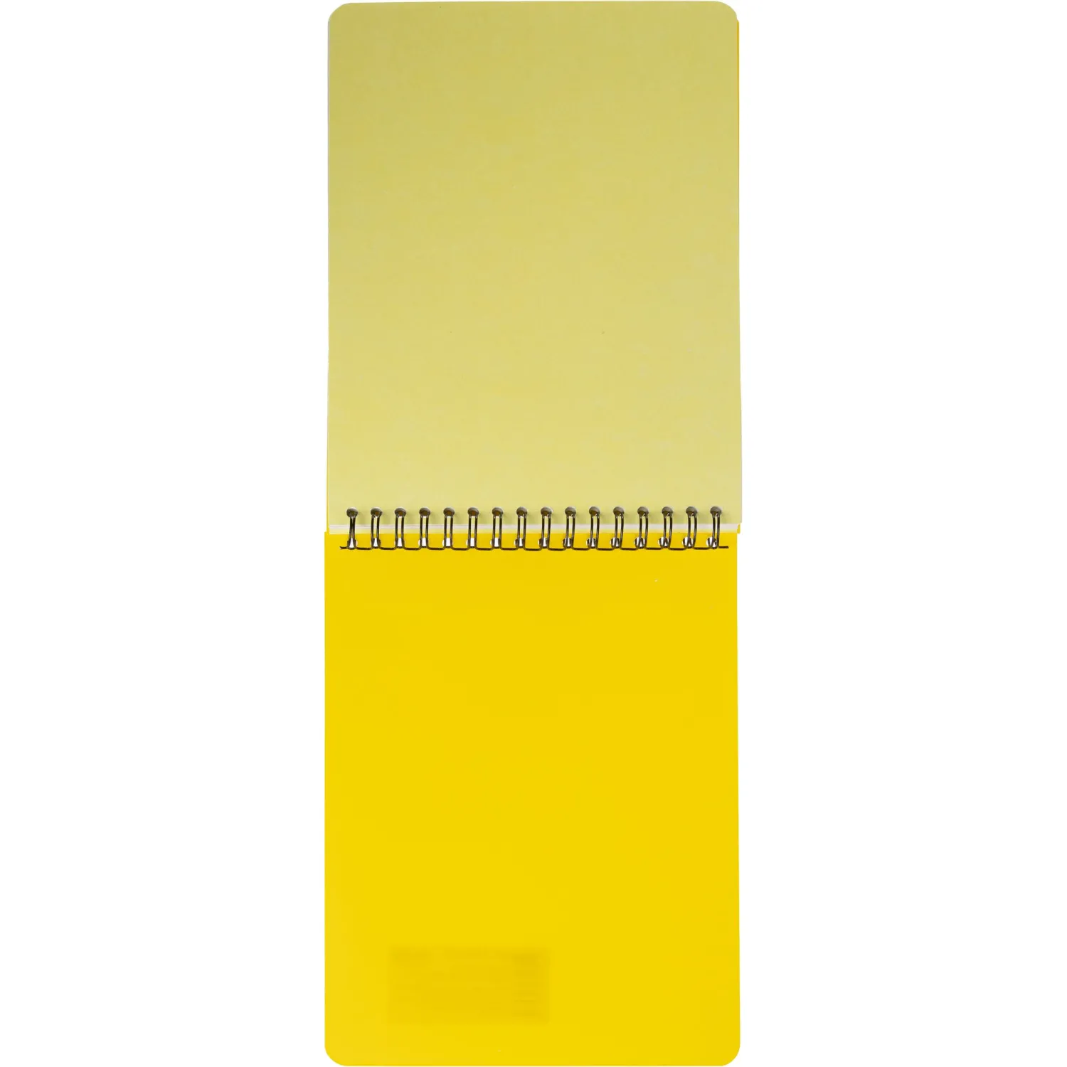 Блокнот А5,60л,кл,спир,пласт.обл,тонир.бл. Attache Bright colours Желтый - фото 7