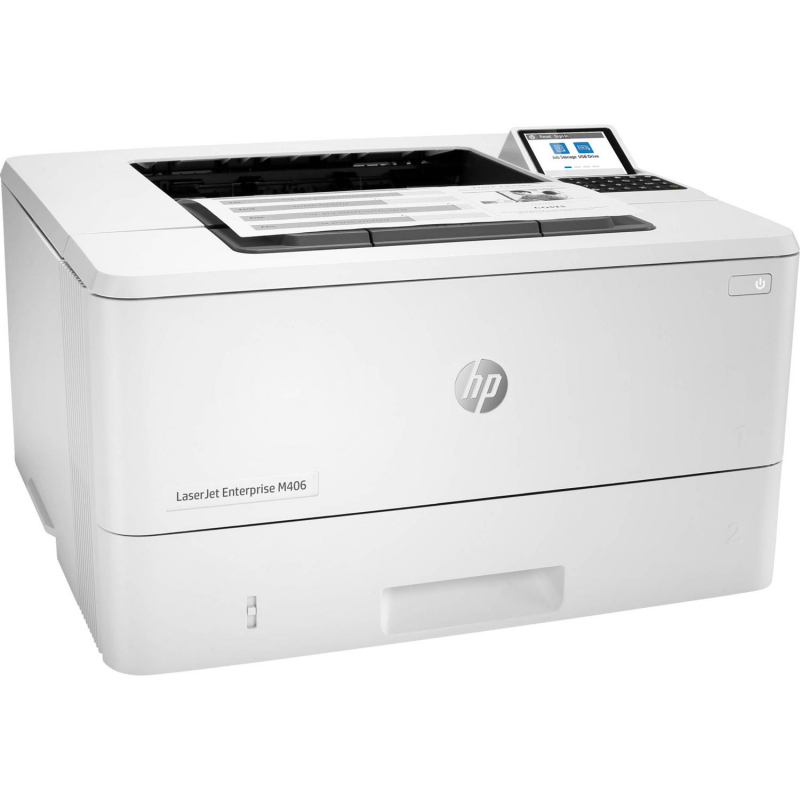 Принтер HP LaserJet Enterprise M406dn 3PZ15A, 38 стр/мин - фото 1