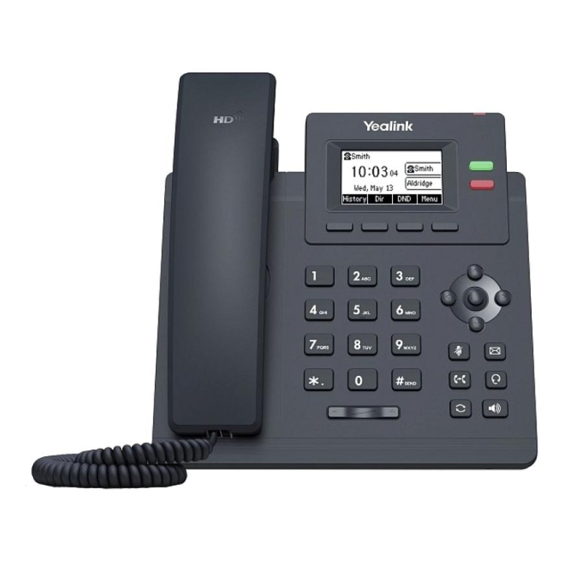 IP-телефон Yealink SIP-T31P, 2 акк., PoE, БП в комплекте - фото 1