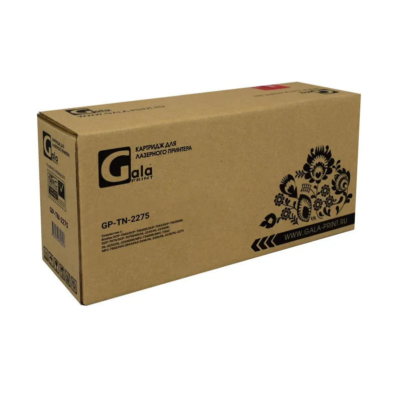 Картридж лазерный Galaprint TN-2275 чер.пов.емк. для Brother L-2240R - фото 2