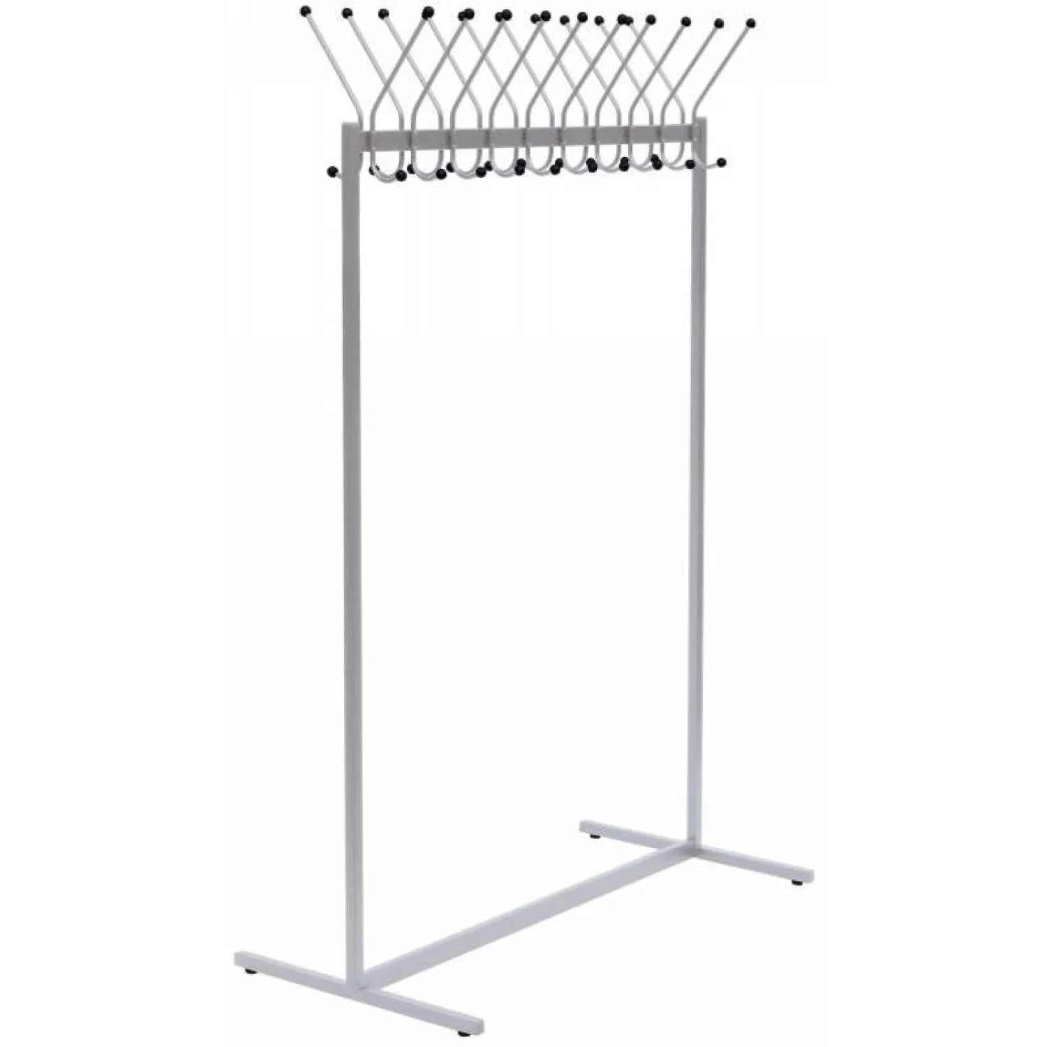 Вешалка KD_0MX Гардеробная КР-12Л металлик - фото 1