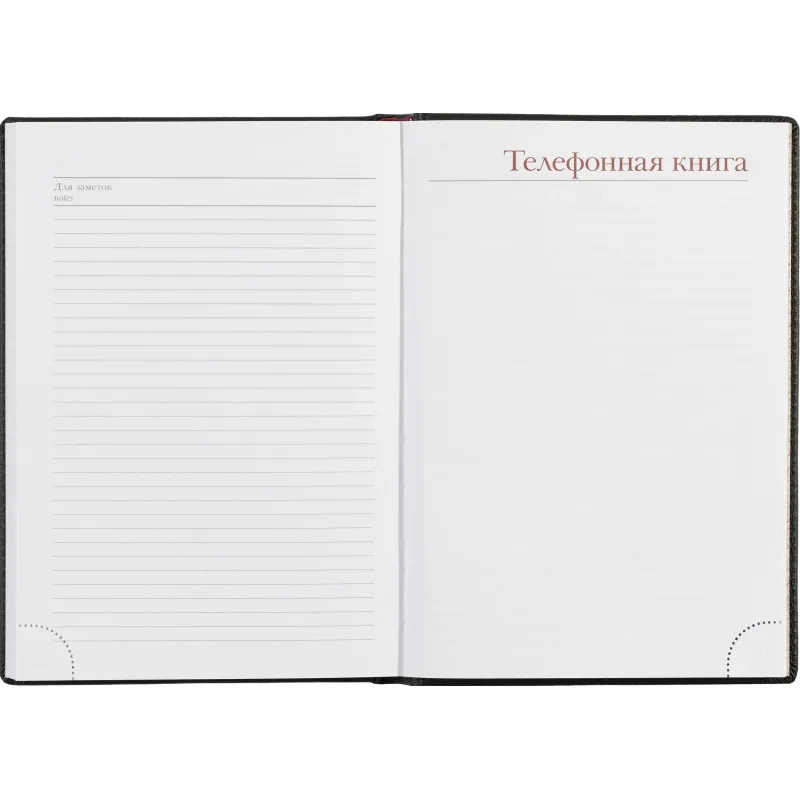 Ежедневник недатированный А5 LEADER (ЧЕРНЫЙ) 3-129/04 - фото 17