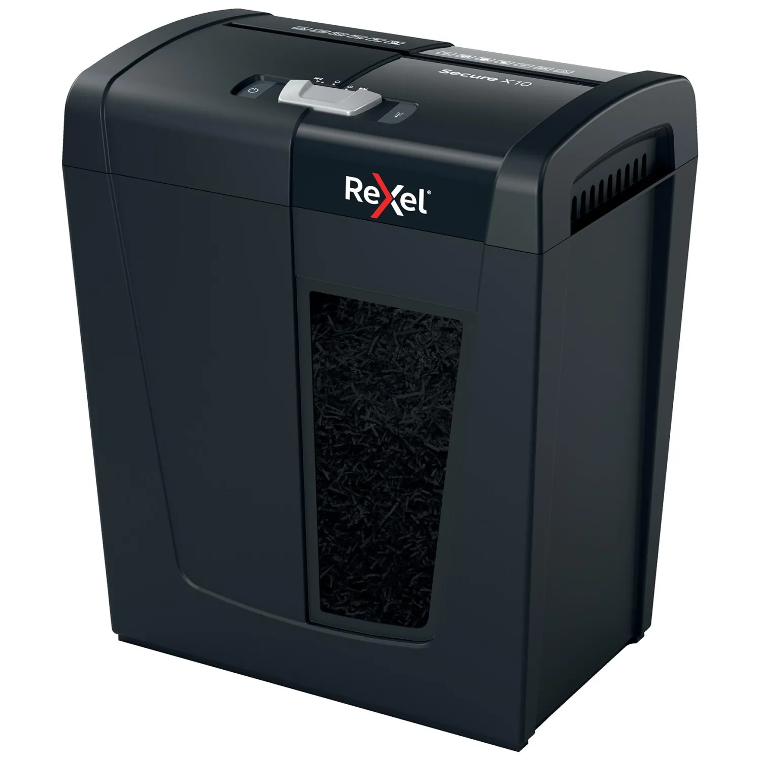 Шредер (уничтожитель) Rexel Secure X10, 4ур.секр., 10 листов, 18 л - фото 1