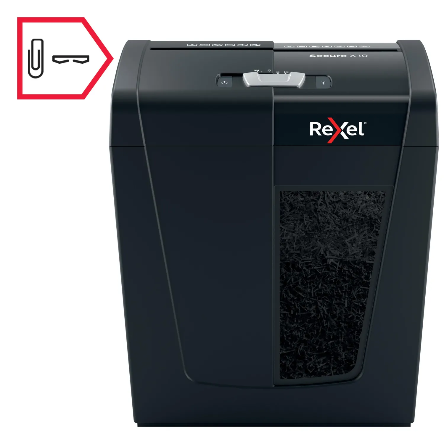 Шредер (уничтожитель) Rexel Secure X10, 4ур.секр., 10 листов, 18 л - фото 11