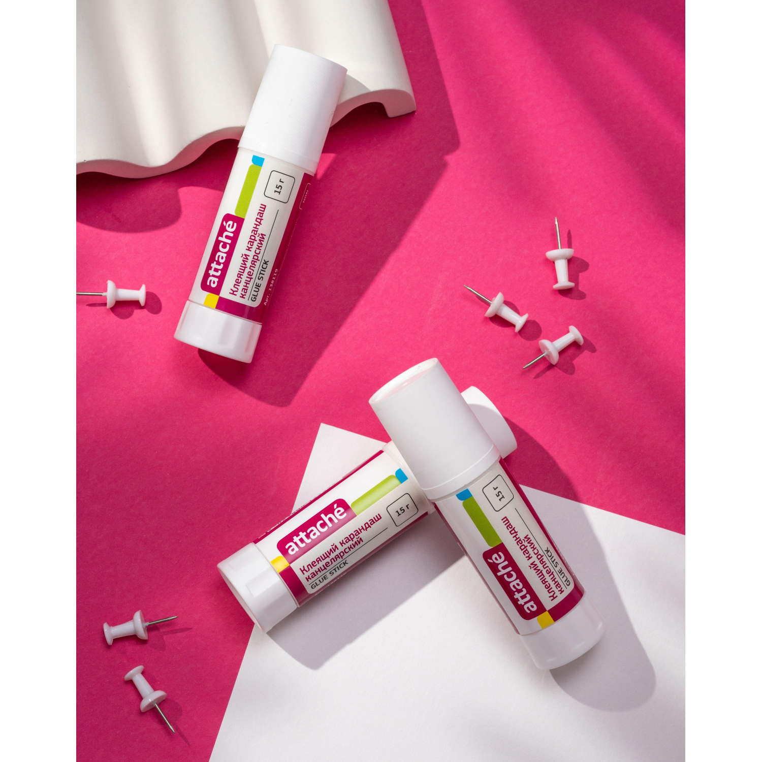 Клей-карандаш 15г ATTACHE 'EXTRA' 15534 Клей-карандаш 15г ATTACHE 'EXTRA' 15534 - фото 8