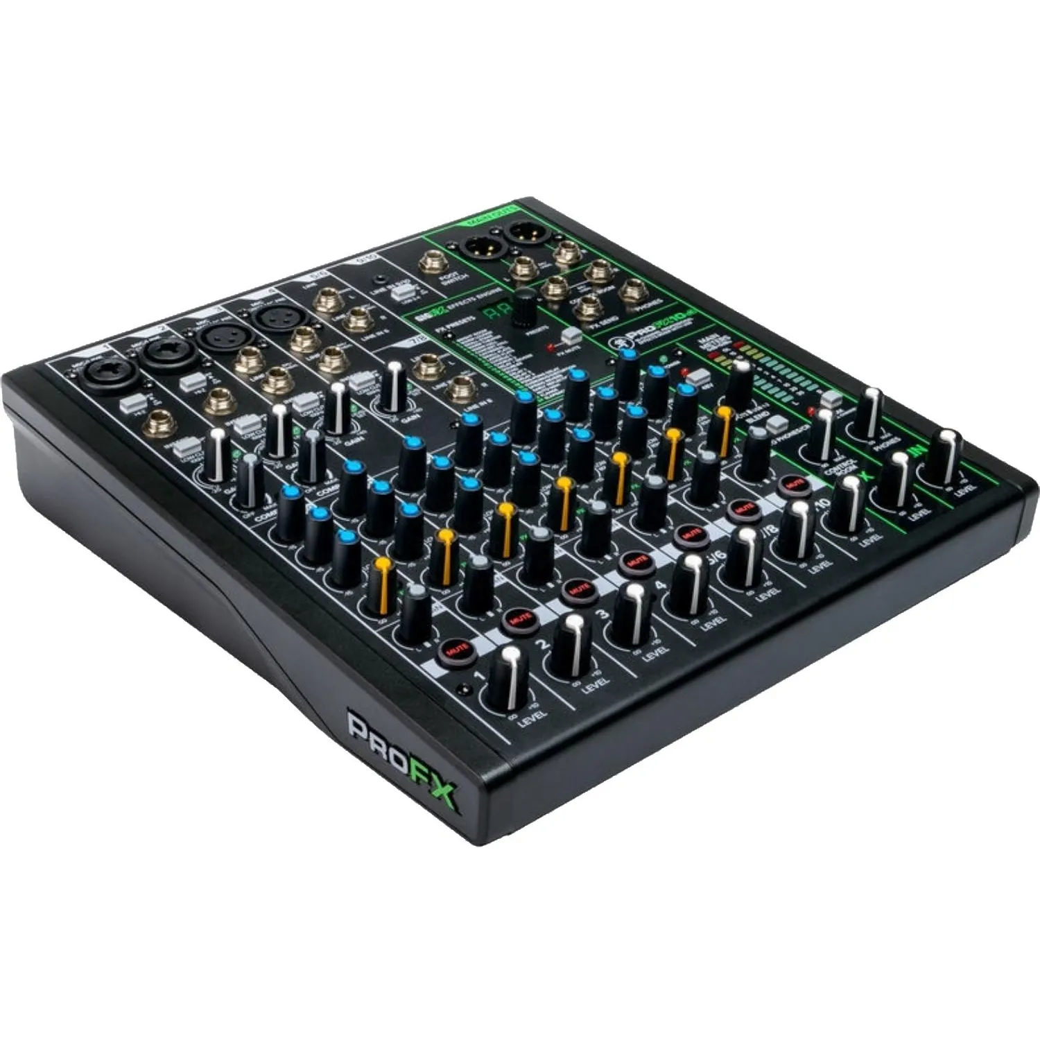 Микшерный пульт MACKIE ProFX10v3, 10-канальный, с процессором эффектов, USB - фото 4