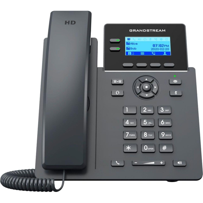 Телефон IP Grandstream GRP-2602 черный - фото 1