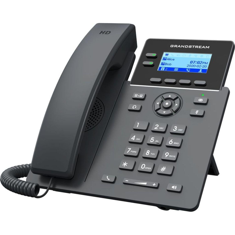 IP-телефон Grandstream GRP-2602P черный (без БП) - фото 1