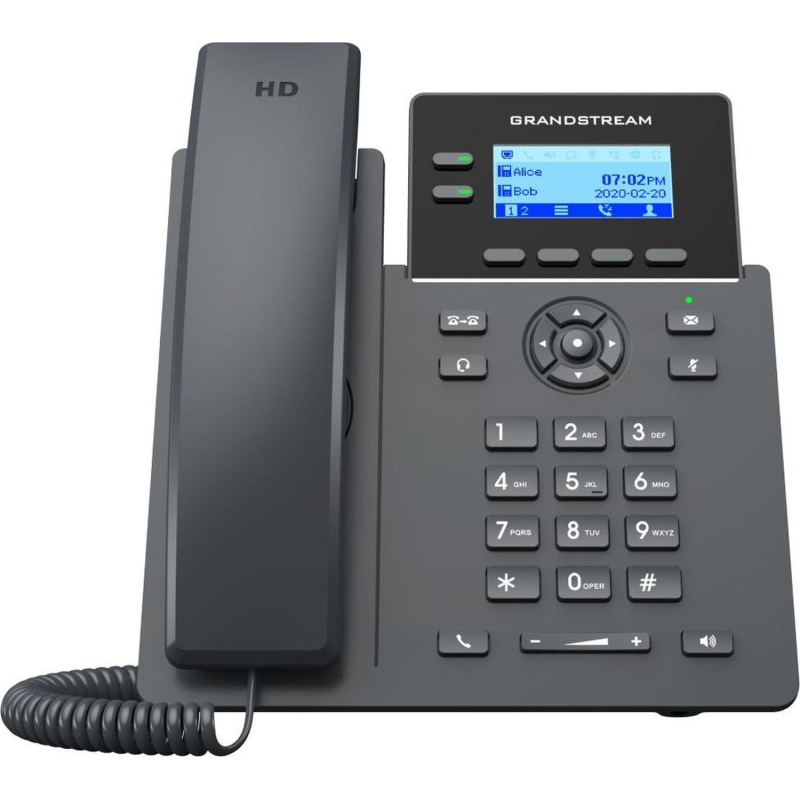 IP-телефон Grandstream GRP-2602P черный (без БП) - фото 2