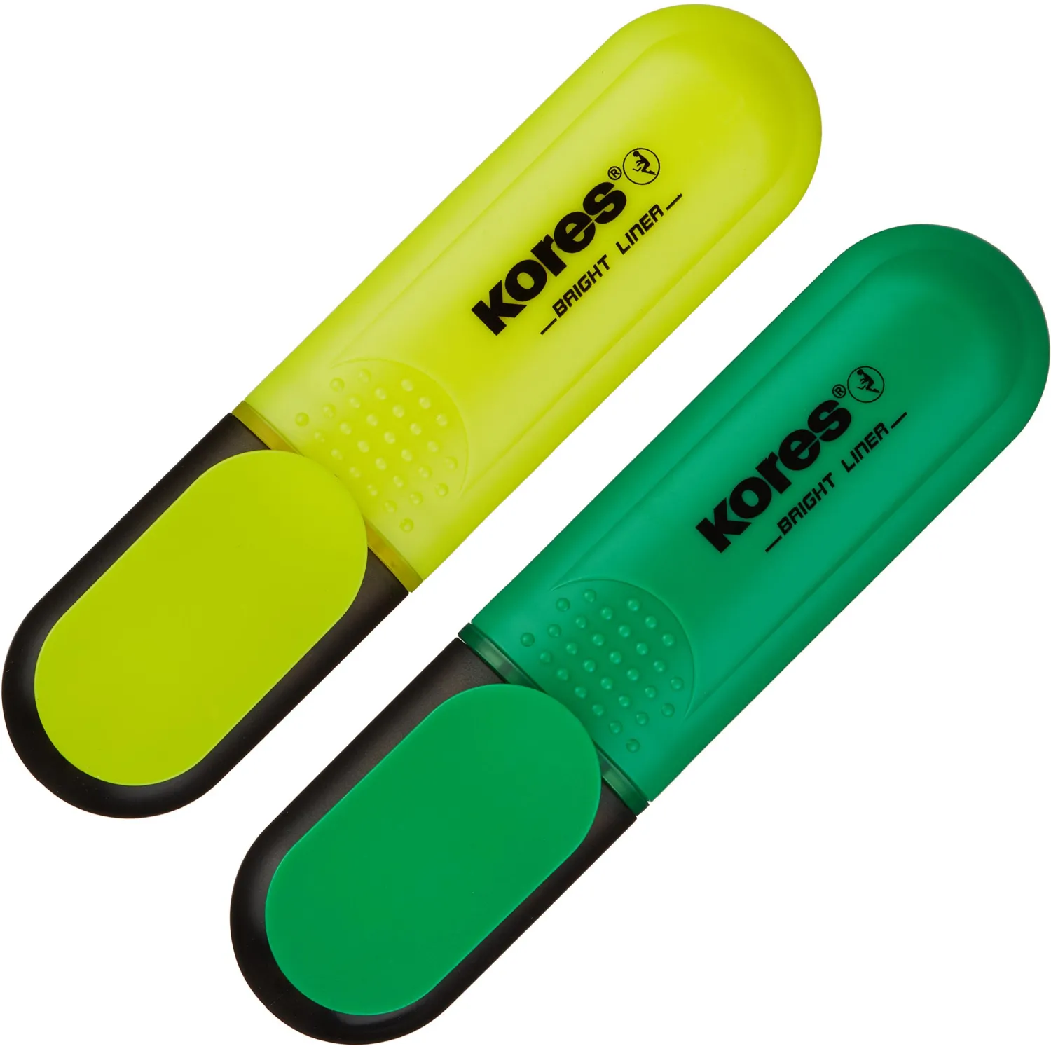 Набор текстовыделителей KORES набор 2цв. 36121 - фото 2