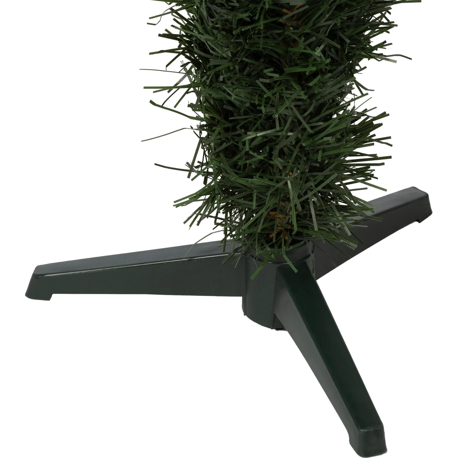 Елка искусственная декоративная 1 м ПВХ, зеленая - фото 3