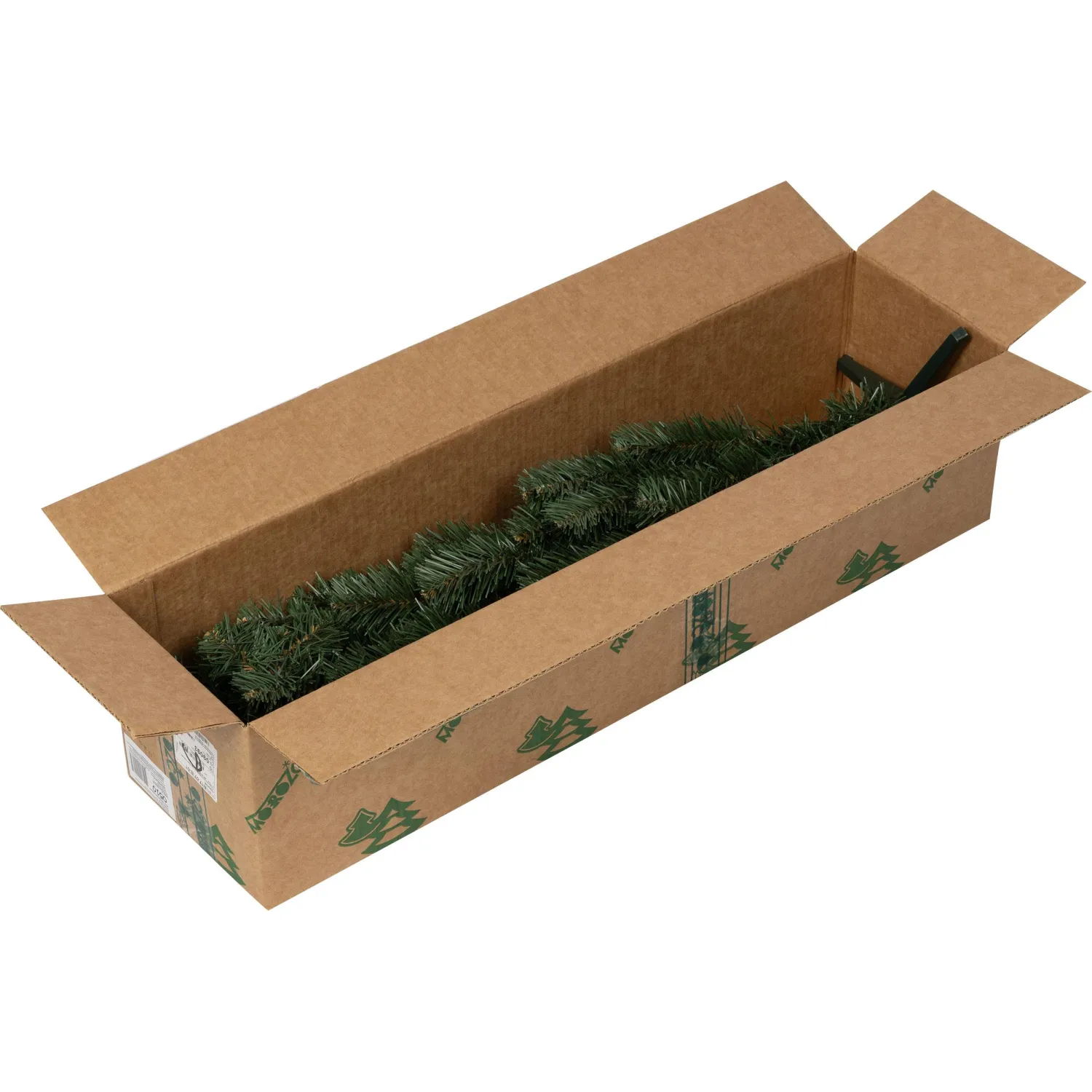 Елка искусственная декоративная 1 м ПВХ, зеленая - фото 4