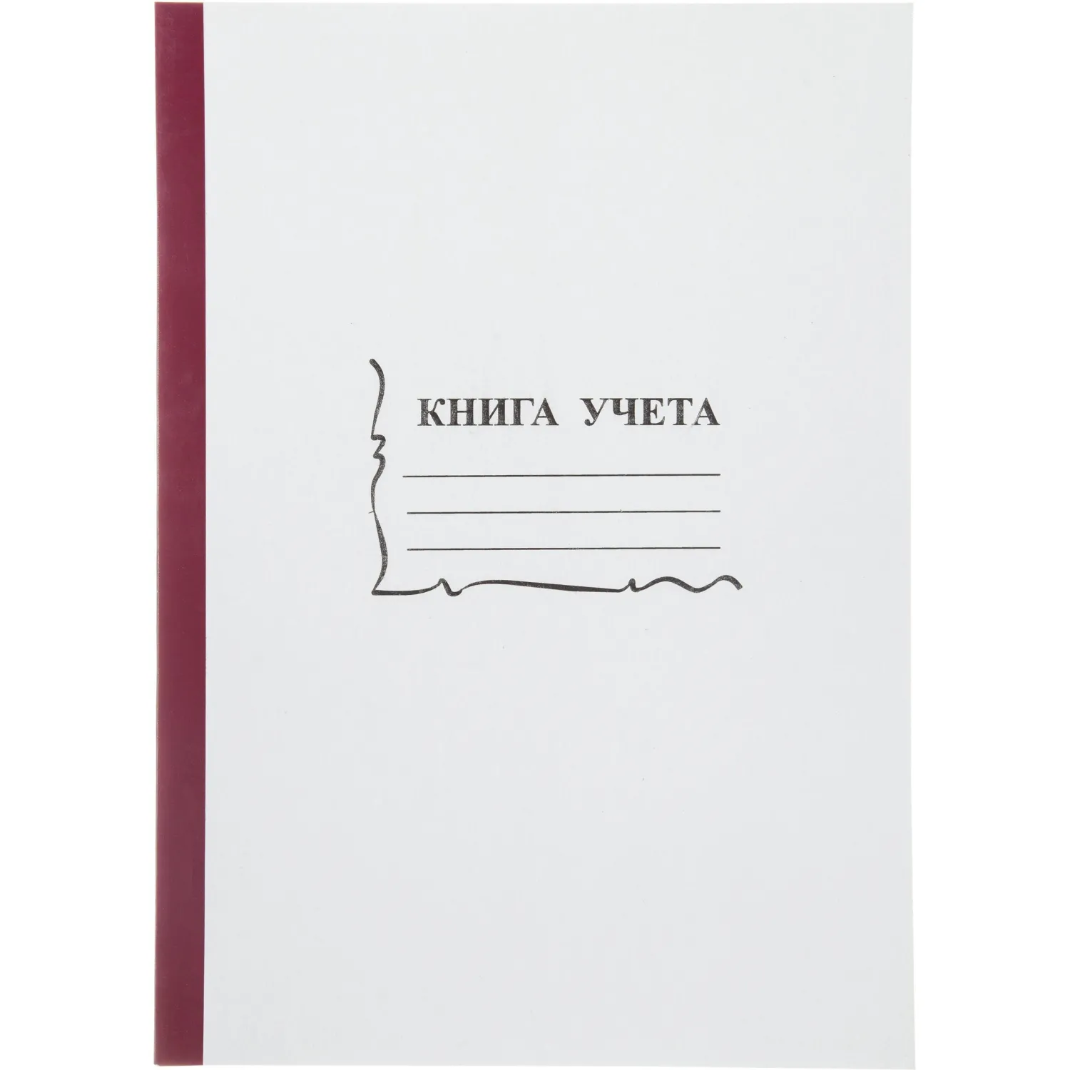 Книга учета 96л. пустографка, обл.картон - фото 2