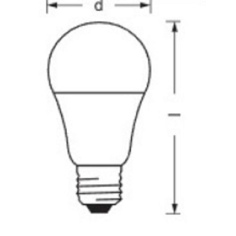 Лампа светодиодная OSRAM LVCLA125 15SW/840 230V E27 5шт/уп (4058075577831) - фото 4