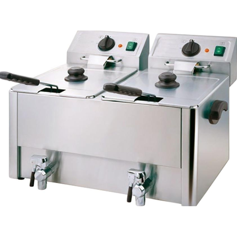 Фритюрница HDF8+8 VIATTO - фото 1