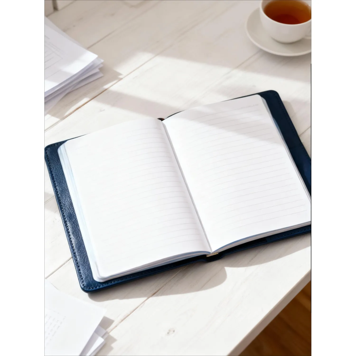 Ежедневник недатированный , темно-синий, А5, 140x200мм, 136 л. ATTACHE - фото 19