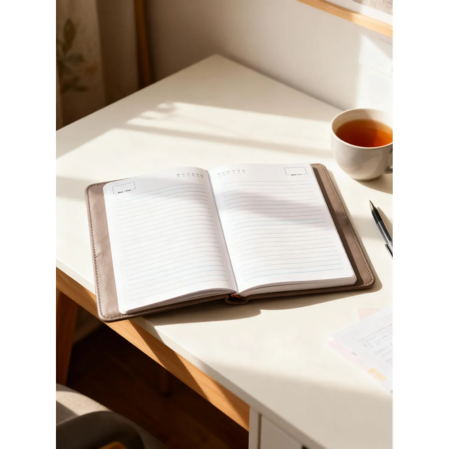 Ежедневник недатированный , серый, А5, 140x200мм, 136 л. ATTACHE - фото 19