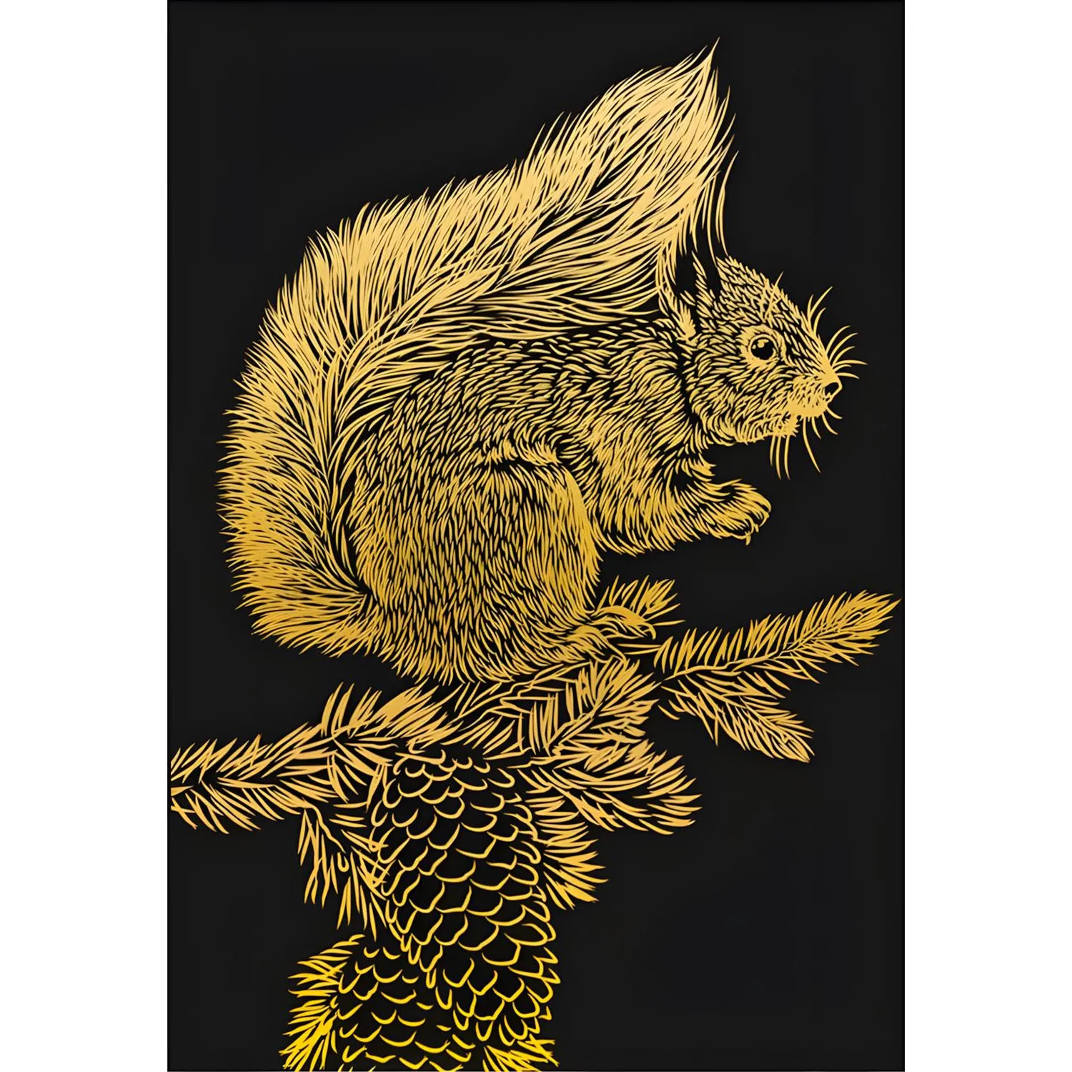 Гравюра малая БелочкаГр-625 - фото 4