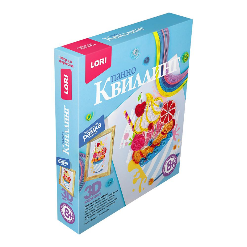 Набор для творчества  Квиллинг. Панно Десерт Квл-030 - фото 2