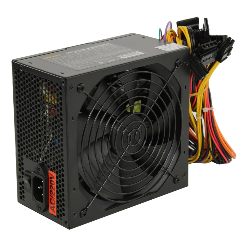 Блок питания ExeGate 550W 550PPX ATX,  14cm fan, black (EX282073RUS) - фото 1